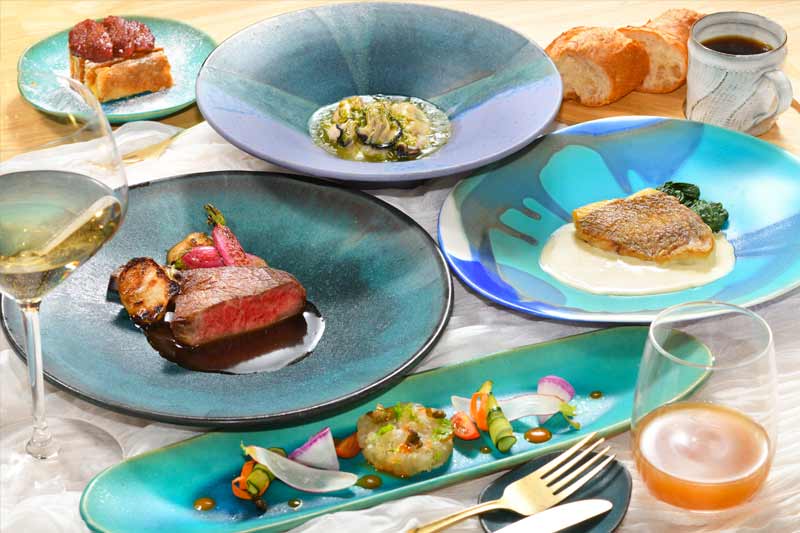 シェフ自慢の逸品料理<